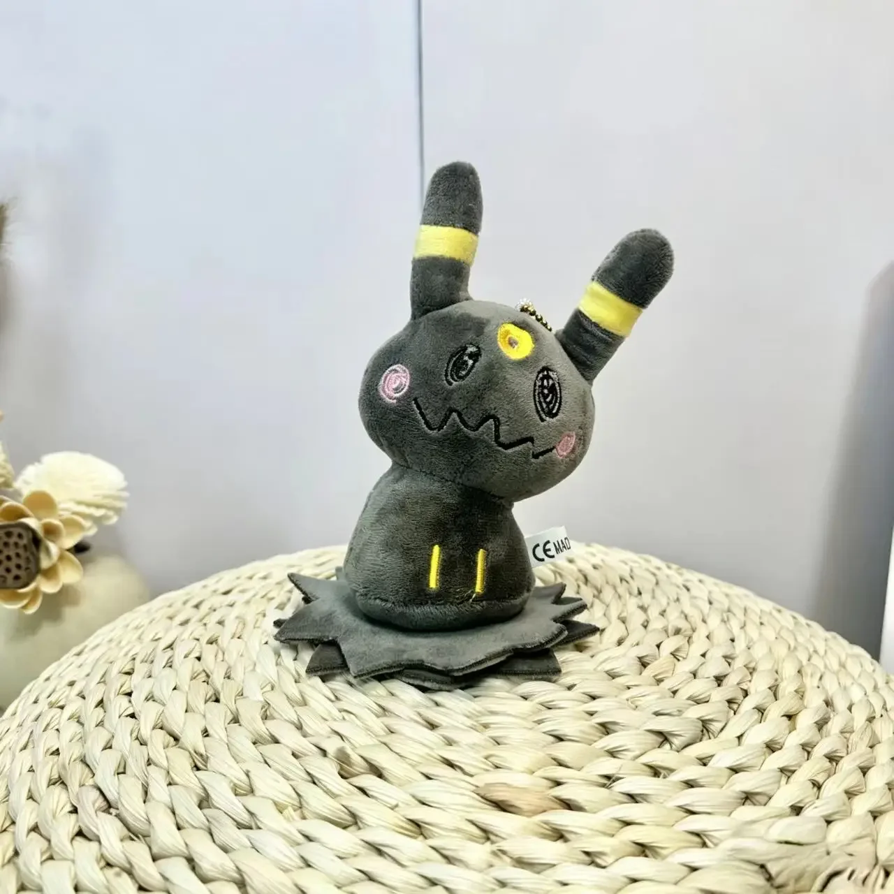 Mimikyu Eevee Plüsch-Schlüsselanhänger Pocket Monster Cos Eeveelution Snorlax Puppe Anime-Anhänger für Fans Sammlerstück Sylveon Geschenk Deko – Detail 3