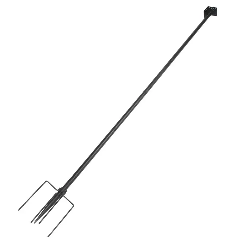 AWAH Bluebird House Pole 1-Inch Diameter 79 Inch Metal Mounting Kit For Smart Bird Feeder For Outdoor Weather Station Adjustabil