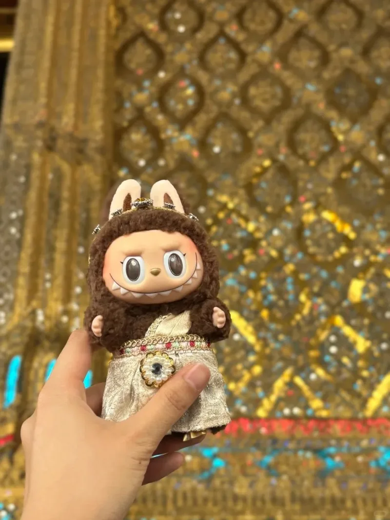 POPMART 오리지널 정품 태국 한정판 라부부 봉제 인형 장식 인형 서프라이즈 생일 및 크리스마스 선물
