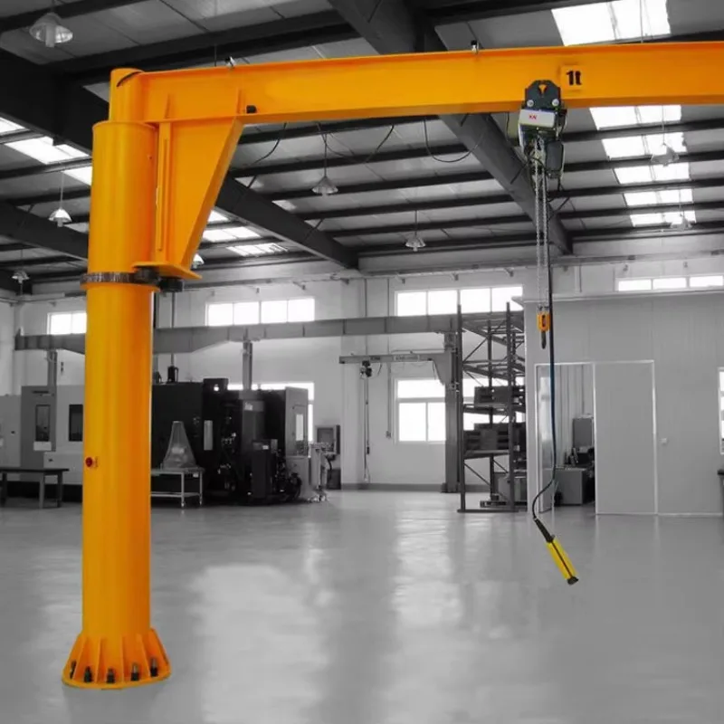 Hot Selling Slewing Manual Design 0.5 Ton Lifting Jib Crane