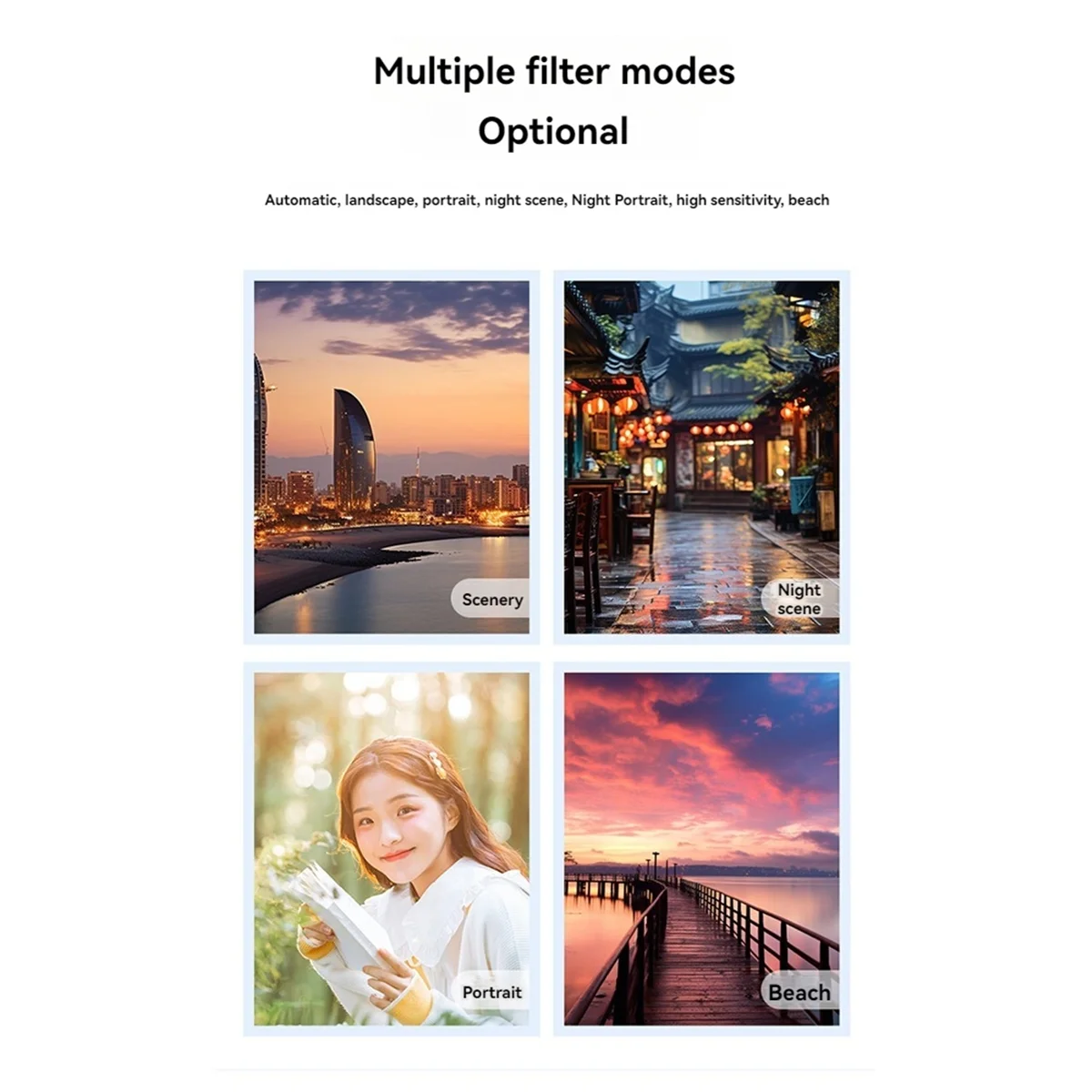 TCE HD 1080P 96MP Digital Camera for Children - 16X Zoom, 2.4 Inch IPS Screen, Ideal for Beginner Photography White