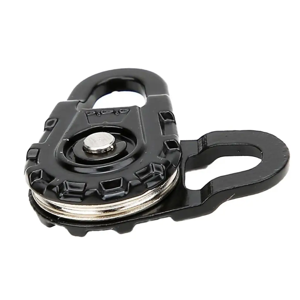 High Quality Metal RC Winch Snatch Block Black for 1 10 RC Crawler Axial SCX10 90046 Traxxas TF2