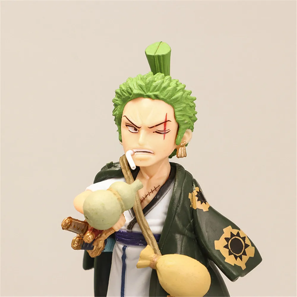 10pcs/set Anime One Piece Figure Ronoa Zoro Monkey D Luffy Sanji Nami Chopper Law PVC Action Figure Statue Model Doll Toys Gifts