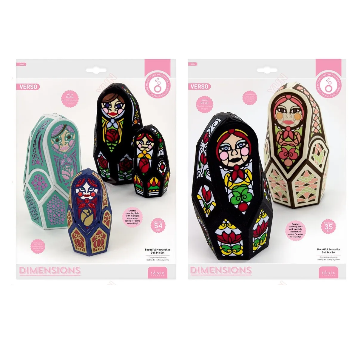 Beautiful Matryoshka Doll Die Set New Metal Cutting Dies Scrapbooking DIY Album Making Papers Cards Embossing Crafts Supplies