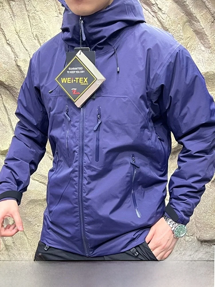 

Top Level Hard ell! Fully Pred Glue! Polar Cold Resistant! Winter Men's Hooded Waterproof Windproof down Jaet Trendy