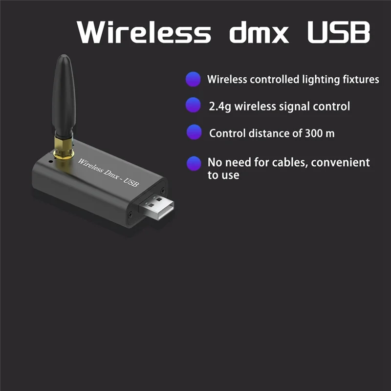 B29C-USB a DMX Adattatore di interfaccia Dimmer per illuminazione scenica LED DMX512 Computer PC Controller di illuminazione scenica Dimmer