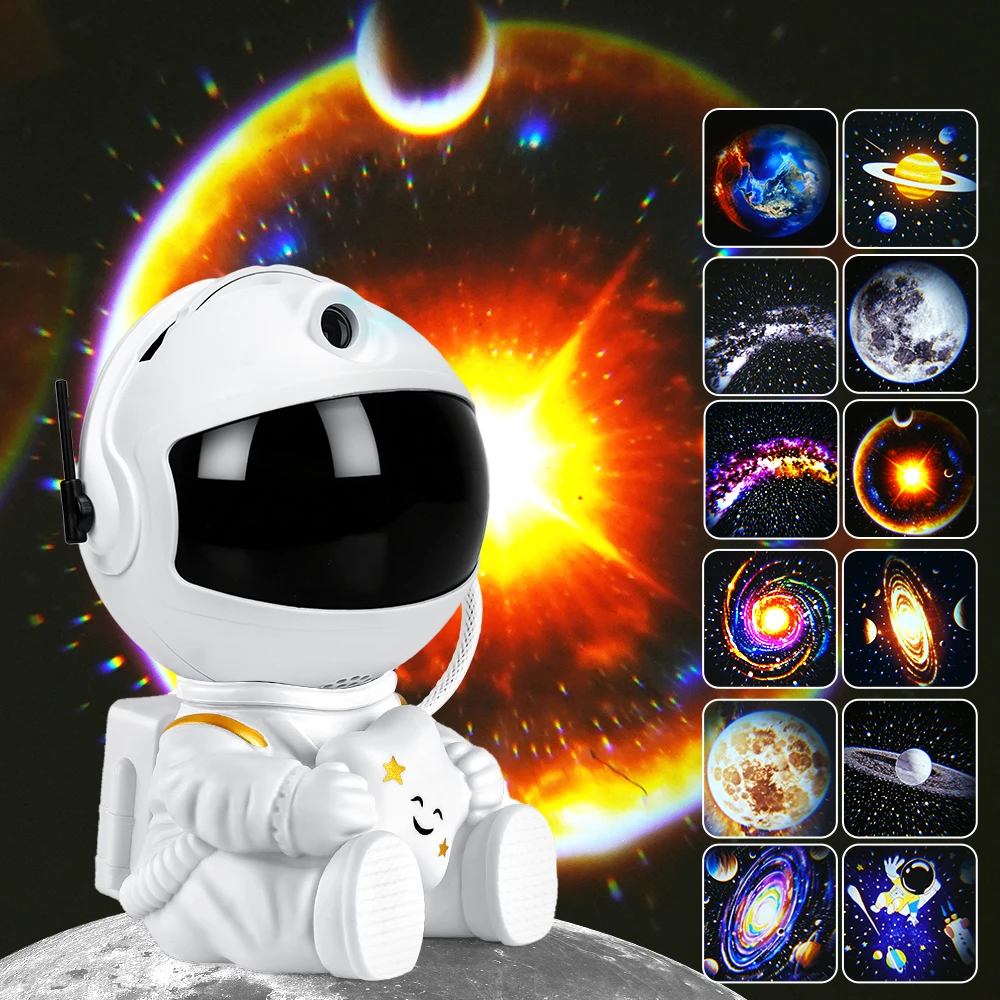 

Светодиодная креативная романтическая проекционная лампа «Звездное небо» Galaxy Globe, USB атмосферная лампа звездного неба для подарков в спальне, гостиной