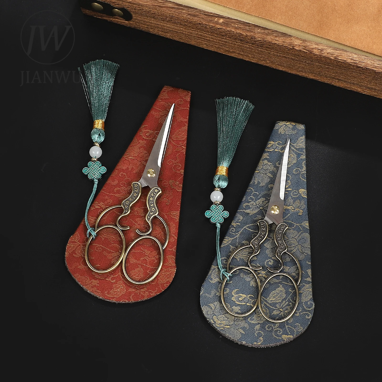 tesoura-de-cha-estilo-chines-vintage-jianwu-ferramenta-criativa-para-colagem-e-recorte-material-de-papelaria-para-diario-diy-e-suprimentos-estudantis