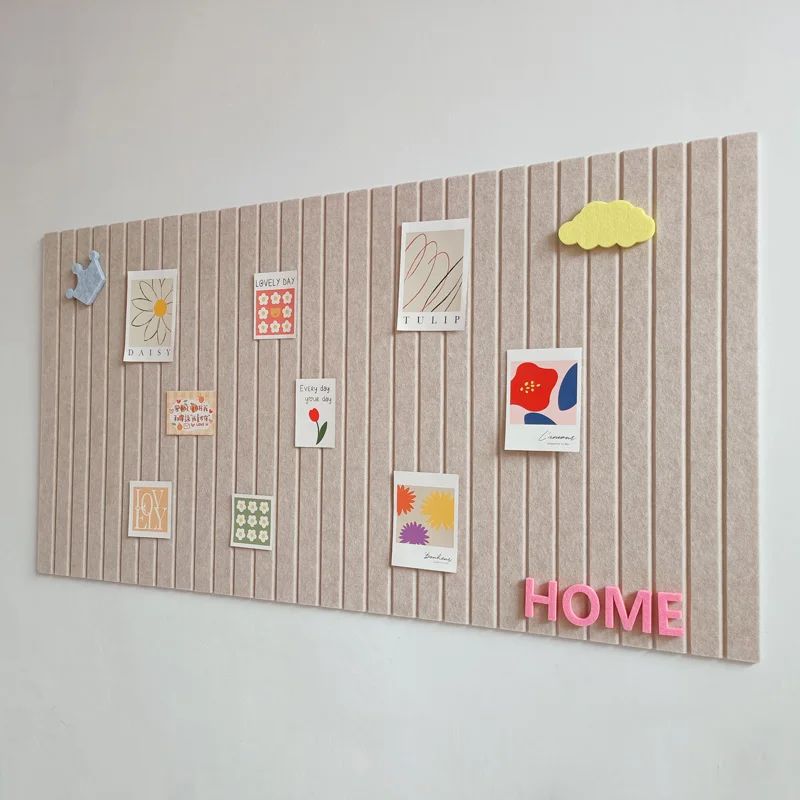 Customized Felt Wall Sticker Bulletin Boards Message Board Living Room Office Decoration Acoustic Panels Nursery Artwork Display