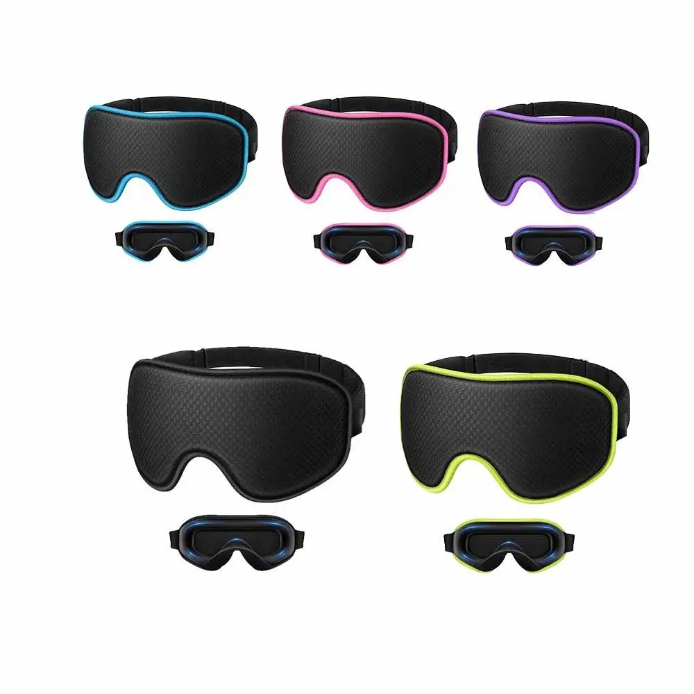 

Men's and Women's 3D Sleep Masks Breathable, Soft and Comfortable Travel Eye Mask - Adjustable Light-blocking Sleep Night Mask
