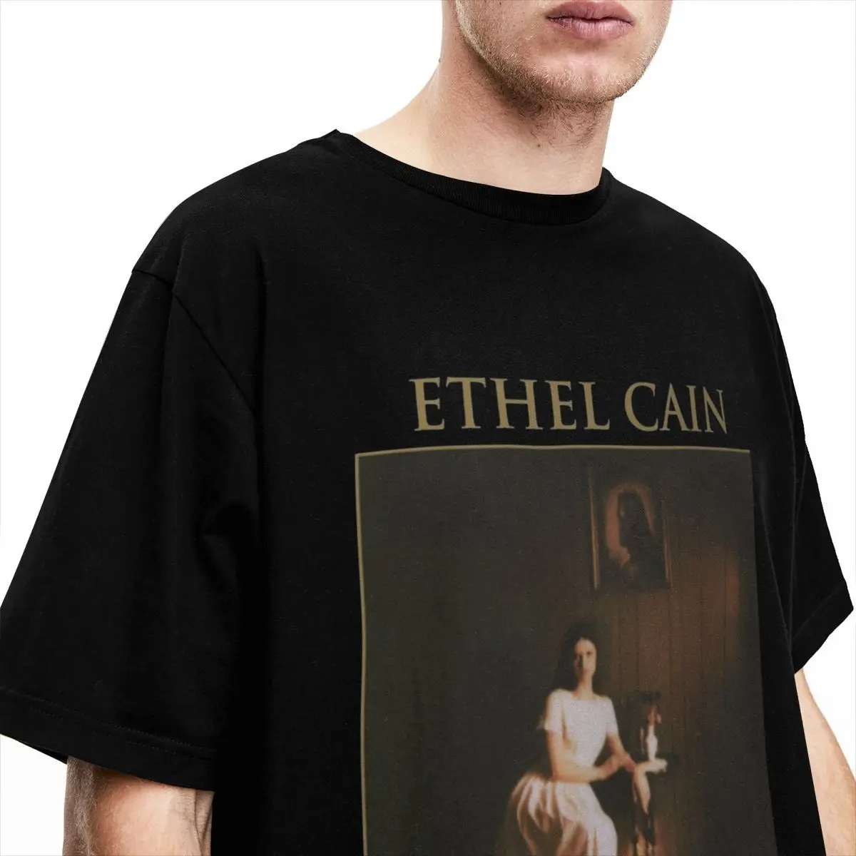 Preachers Daughter Ethel Cain T Shirts Merch Men Women's 100% Cotton Casual Tee Shirt Short Sleeve Clothes Christmas Gifts