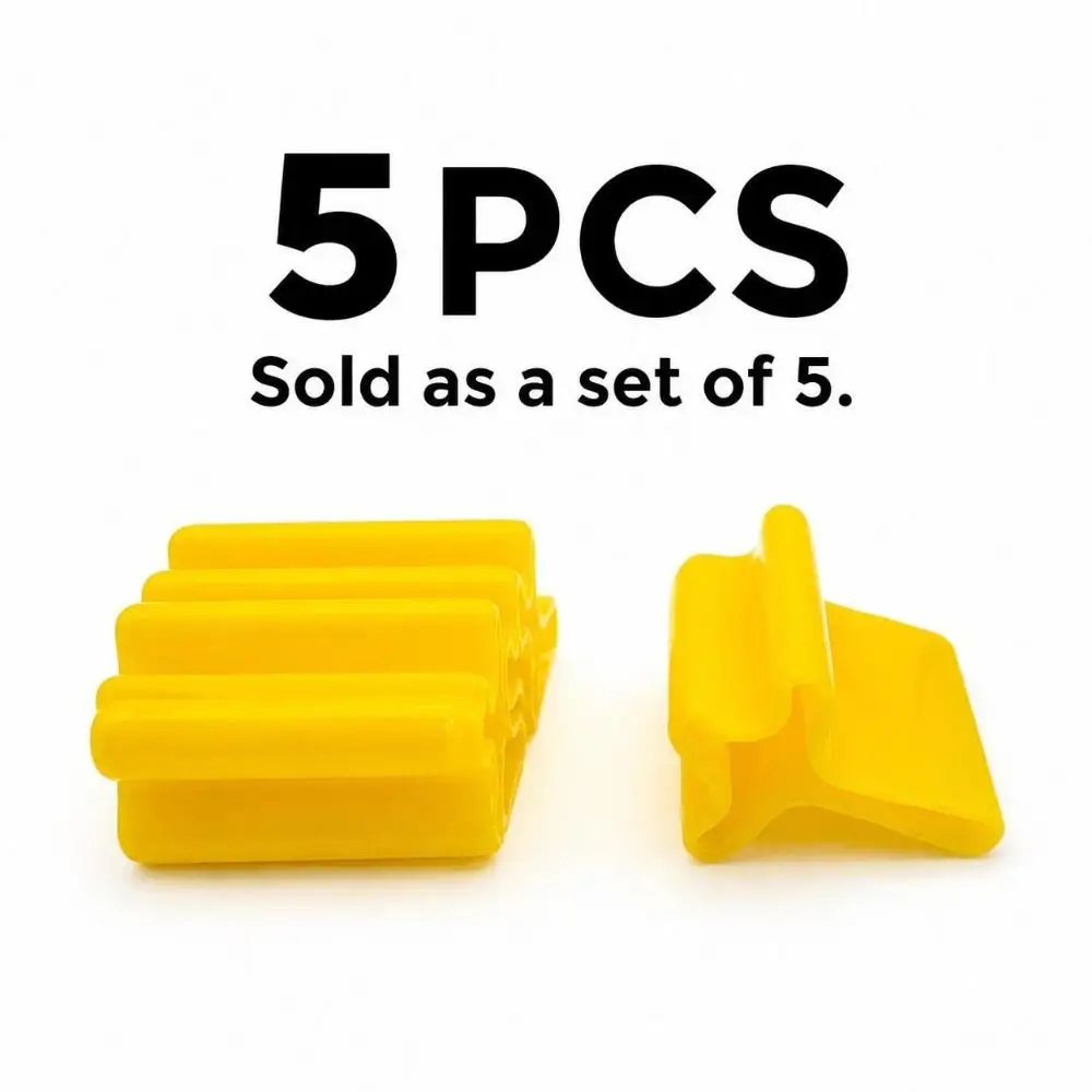 5pcs Portable Weatherproof T Post Caps Protective UV Resistant Fence Post Topper Durable Vinyl Post Cap Farm Use