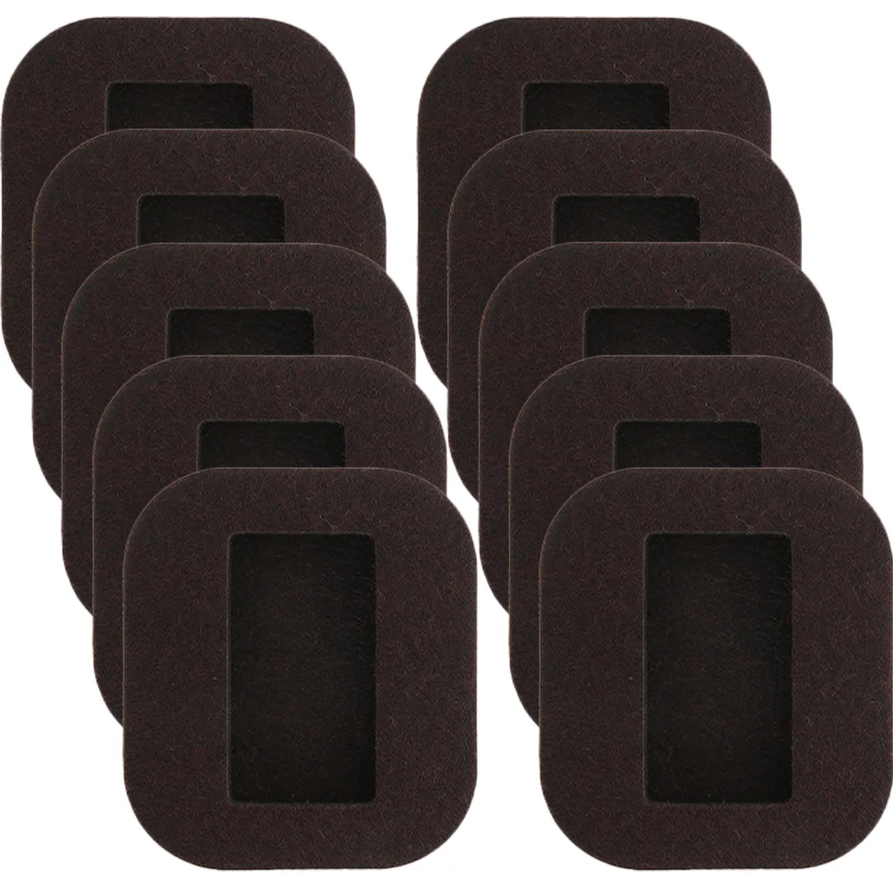 10 Pcs Wheel Fixing Pad Furniture Pads Felt Protector Chair Caster Cup Casters for Coasters Stoppers