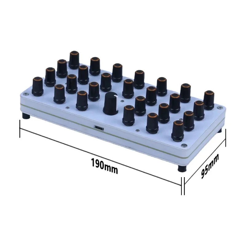 OvO Store 15 MIDI Knob, Custom CC Information, USB-C Interface, Music Host Software Controller