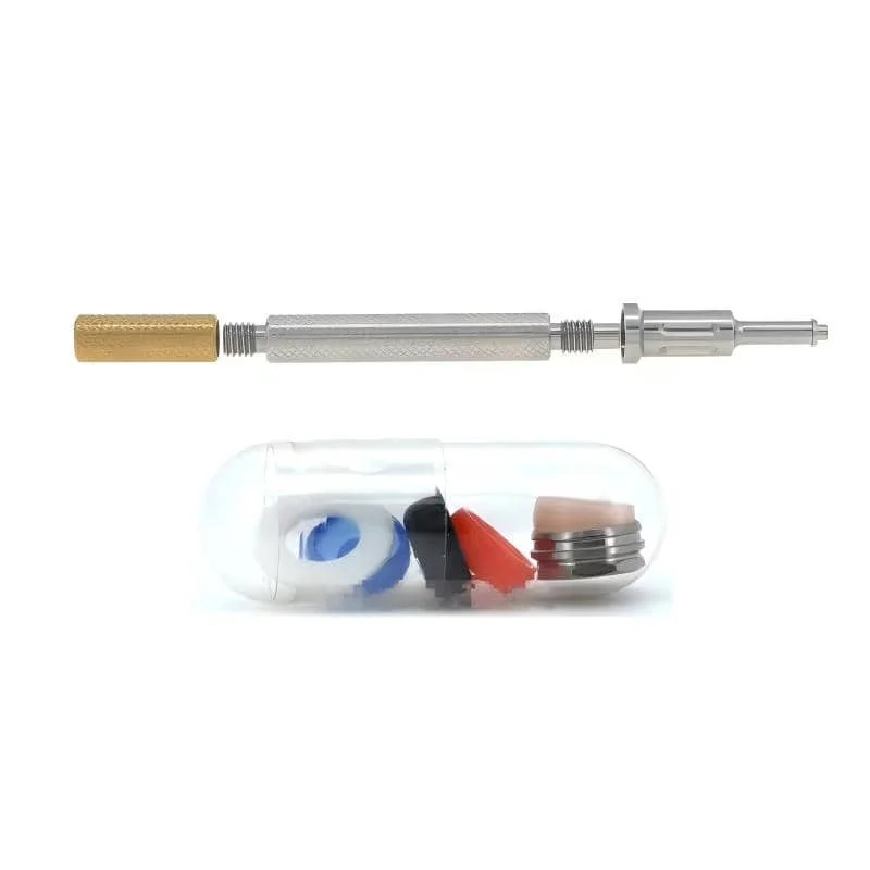 Dental Locator Caps Accessories Complete Set Universal Implant Retention Caps Kit Insertion Extraction Locator Core Tool