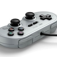 8BitDo SN30 PRO USB Wired Gamepad Black Myth Game Controller for Steam/Switch/PC with Vibration Motor(Gray Color)