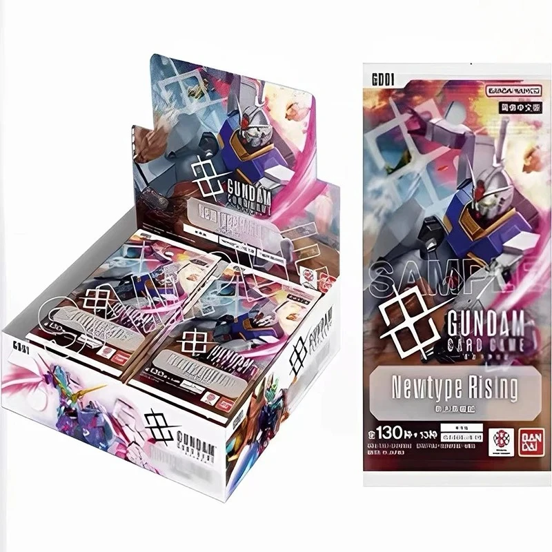 Neue BANDAI Gundam Kartenspiel Newtype Rising GD01 ST07 ST08 Booster Pack Box TCG Sammelkarten Chinesische Version für Kinderspielzeug