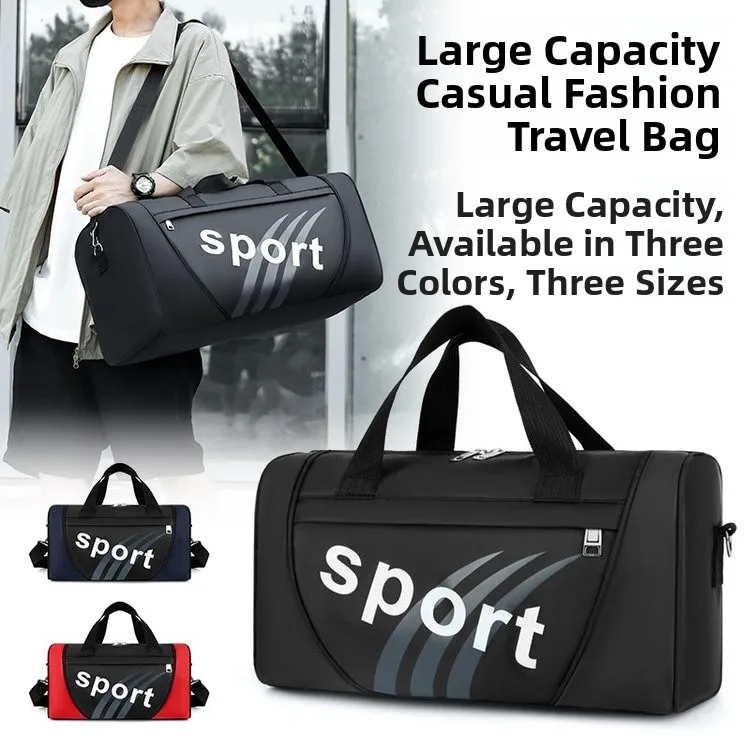 

Travel Sports Bag Large Capaci Lightweight Handheld Yoga Fitn Bag ort Trip Lage Bapa Men's Bag Street Trend