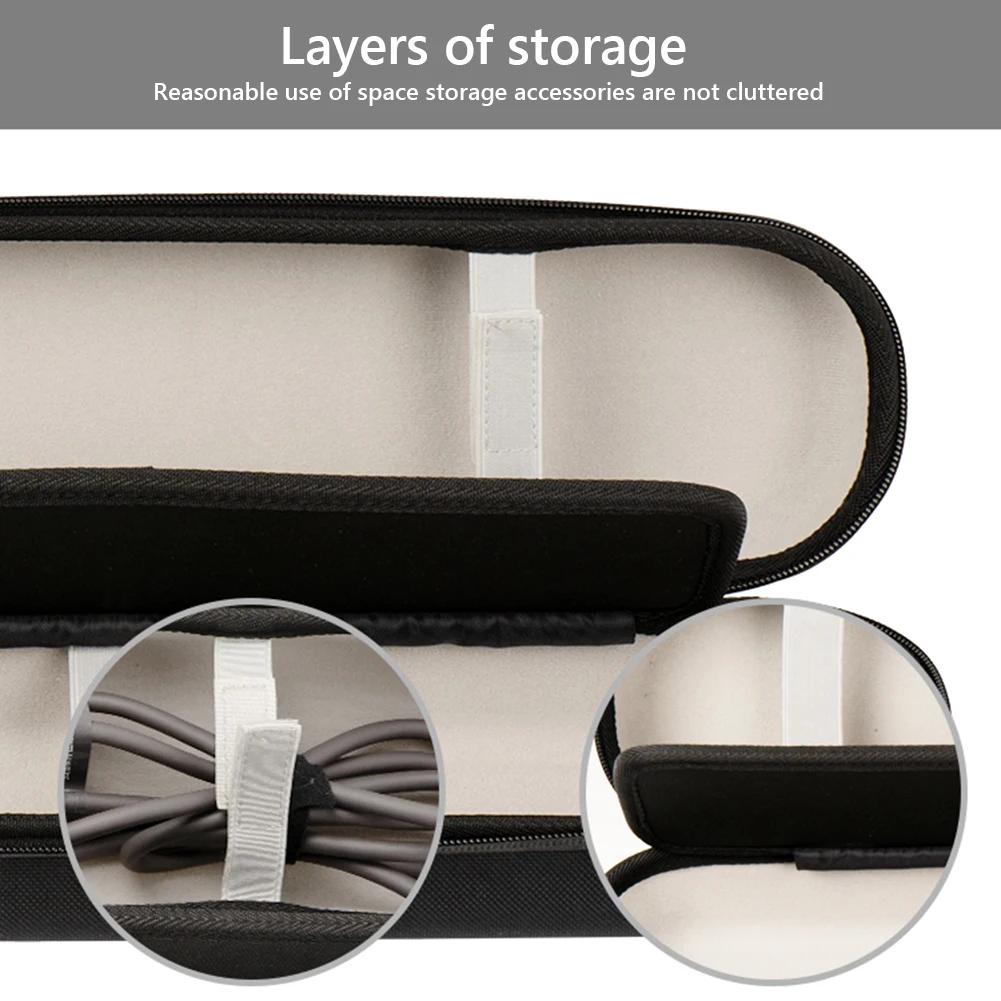 حقيبة حمل صلبة من مادة EVA لجهاز دايسون ايرسترايت HT01 لفرد الشعر مقاومة للغبار والصدمات حقيبة تخزين السفر المحمولة #4