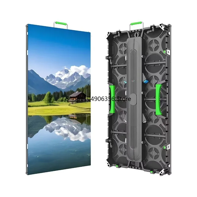 for Indoor rental LED display, church stage full color video wall 500x1000mm P3.91 sunlight readable IP65
