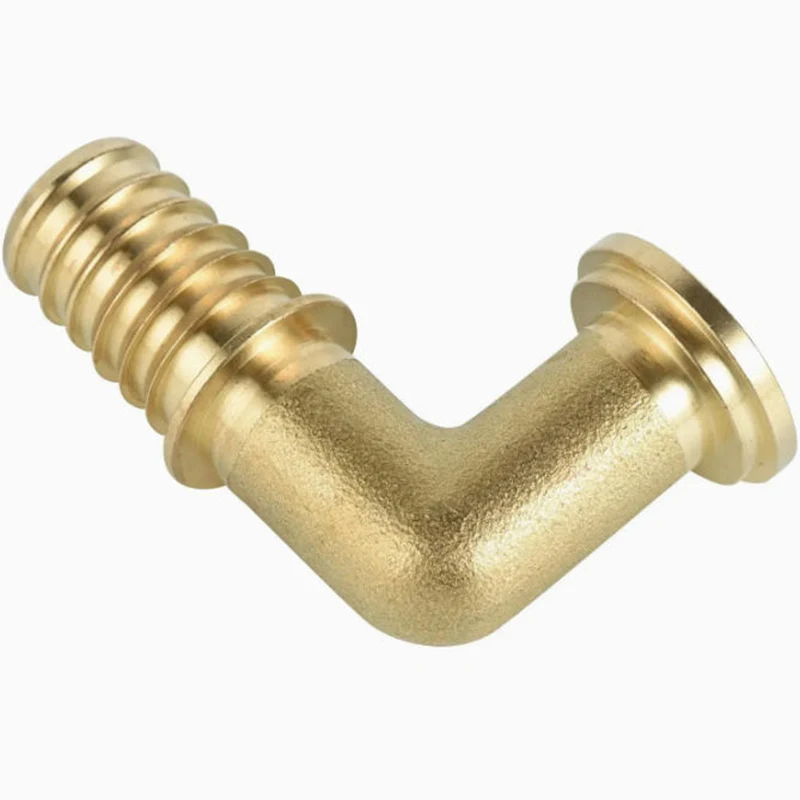 

High Precision Custom Made CNC Machining OEM & ODM Service Factory Price Brass Precision-machined Threaded Elbow Fitting