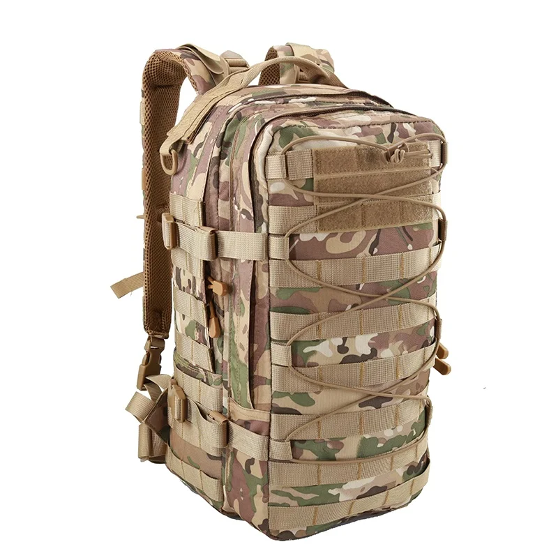 

Outdoor Climbing Cycling Attack Multi-Functional Tactical Backpack Waterproof Wear-Resistant Double Shoulder Commute Bag For Men