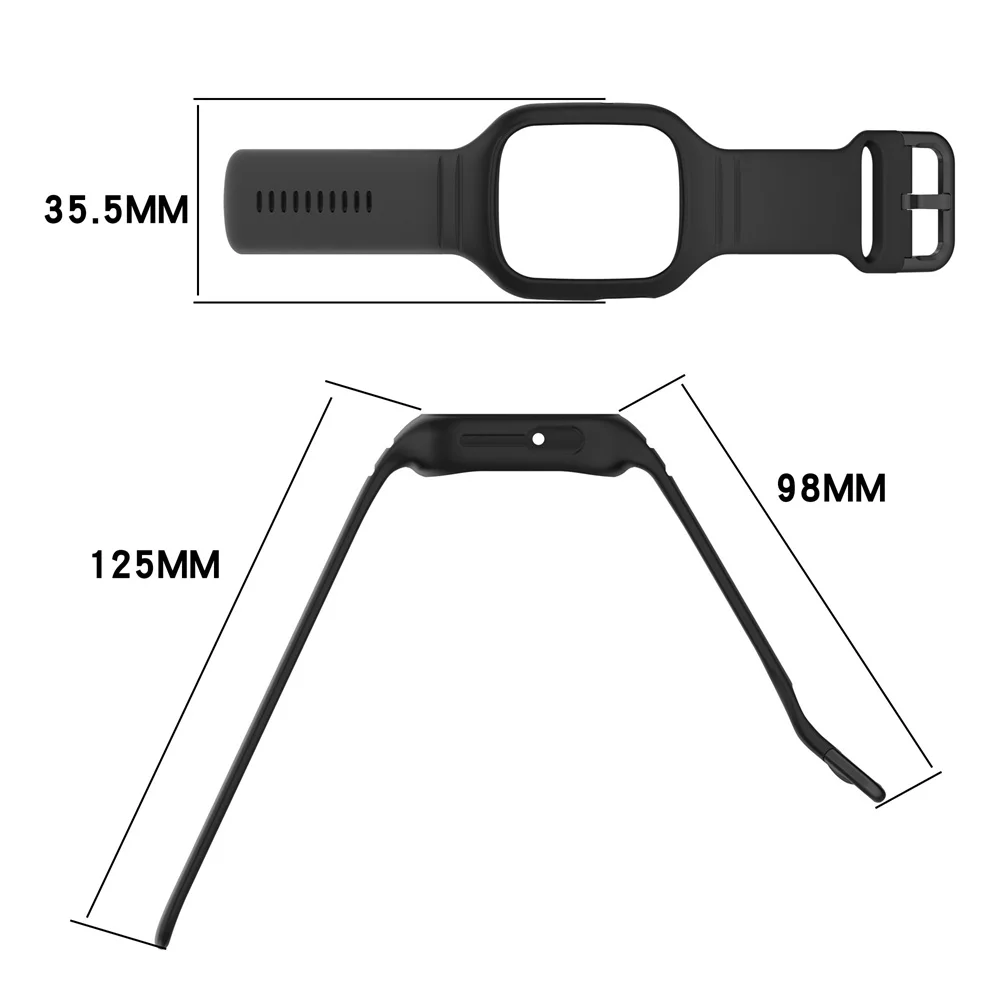 BEHUA-استبدال الأشرطة حزام لهواوي الشرف ساعة 4 ، Watch4 ، حزام مع حافظة ، Correa معصمه ، الفرقة الذكية