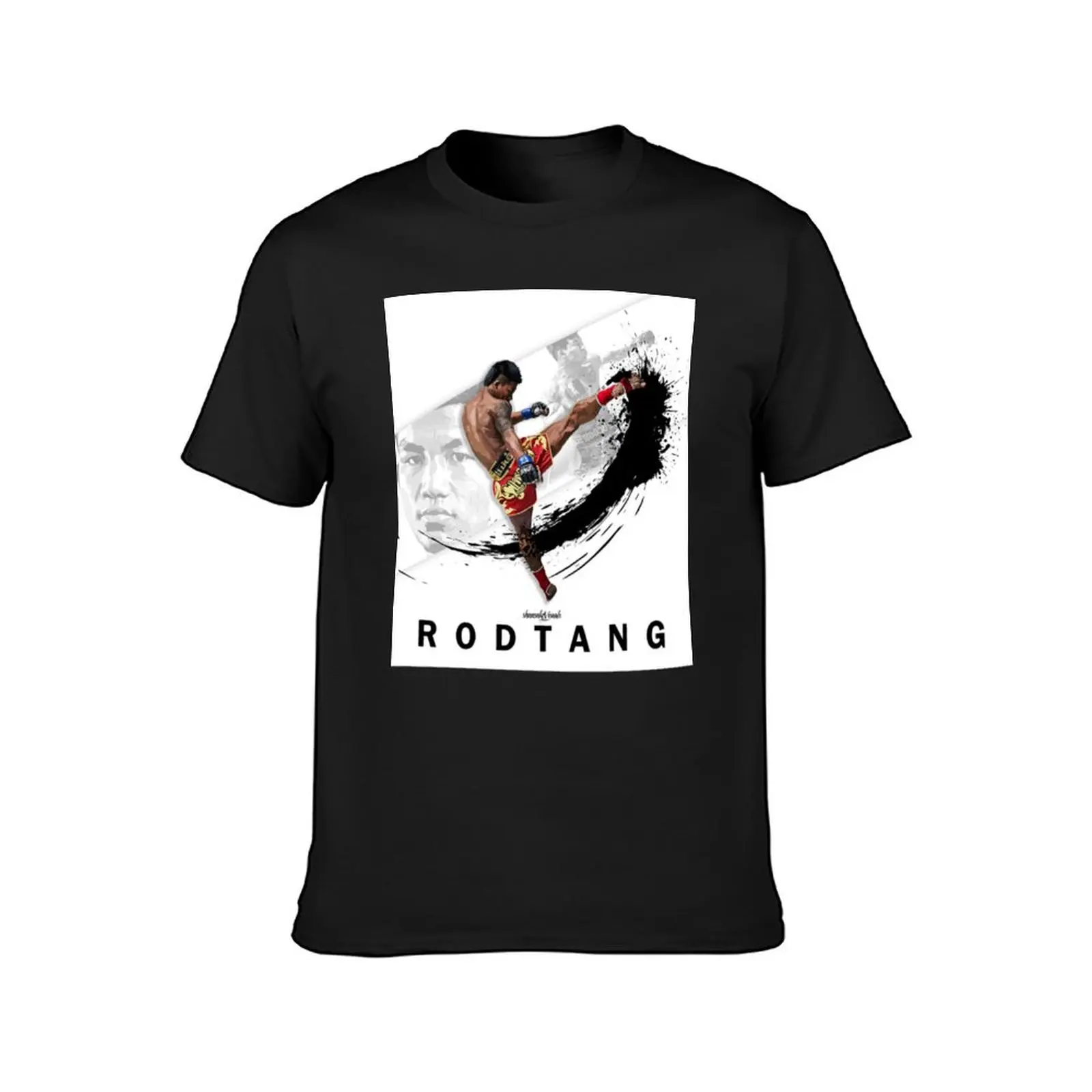 RODTANG Muaythai White Artwork by shunsukevisuals Essential T-Shirt plus size tops cute tops mens funny t shirts