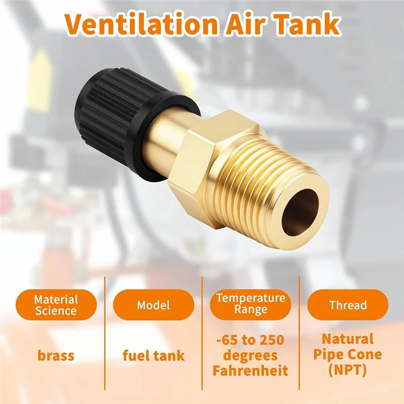 

PHFU — латунная труба с баком воздушного компрессора, 4 комплекта золотых клапанов Шредера 1/8, металлические клапаны бака 1/8 с уплотнительными крышками