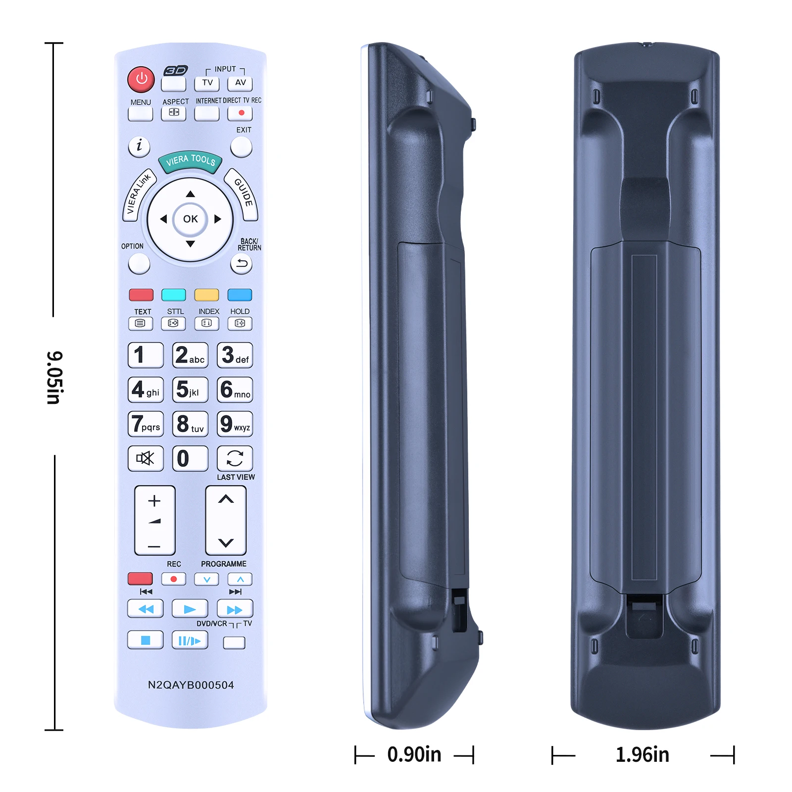 N2QAYB000504 Remote Control fit for Panasonic Viera TV TX-L37ES31 TX-L37V20B