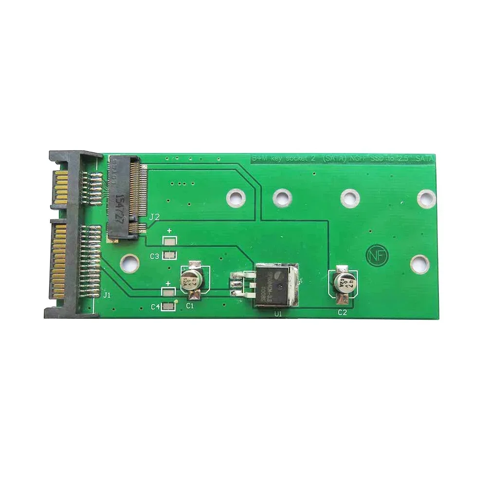 Karta adaptera B+M Key SATA M.2 NGFF SSD na 2,5 SATA3 SATA 3