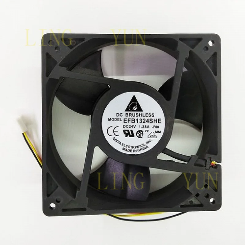 Z   for Delta BRUSHLESS EFB1324SHE 127*127*38mm 24V 1.38A MODEL Cooling Fan