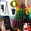 Christmas Tree Star Lights Smart RGB Christmas Light with Remote Timer Music Sync Bluetooth App Controlled Holiday Lighting 1