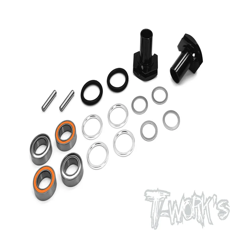 

Original T works TE-231-MTC2-B 6mm Bearing Wheel Hub Axle F.( Mugen MTC-2 ) 2pcs.sssional Rc part