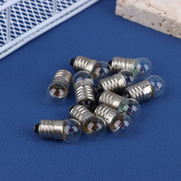 10PCS Home Miniature Round 1.5V 2.5V 3.8V Small Light Cannon For Student Experiment Small Light Bulbs Flashlight Bulb Beads