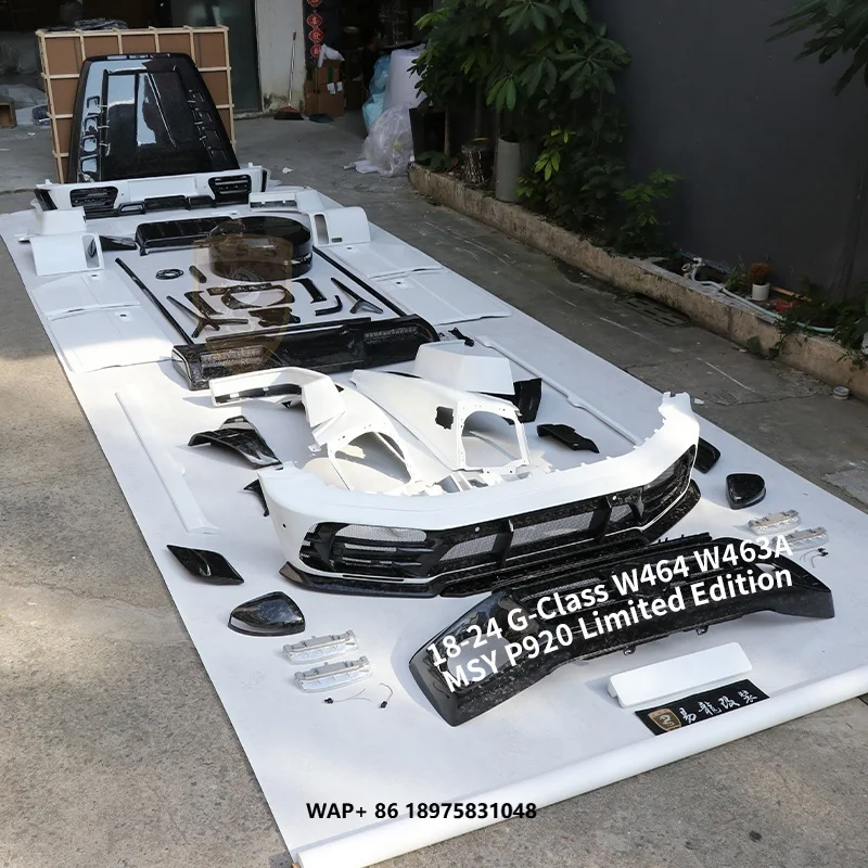 

G-Class W464 W463a MSY P920 Limited Edition Auto Bumper Kit Auto-Tuning Parts Dry Carbon Fiber Body Kit