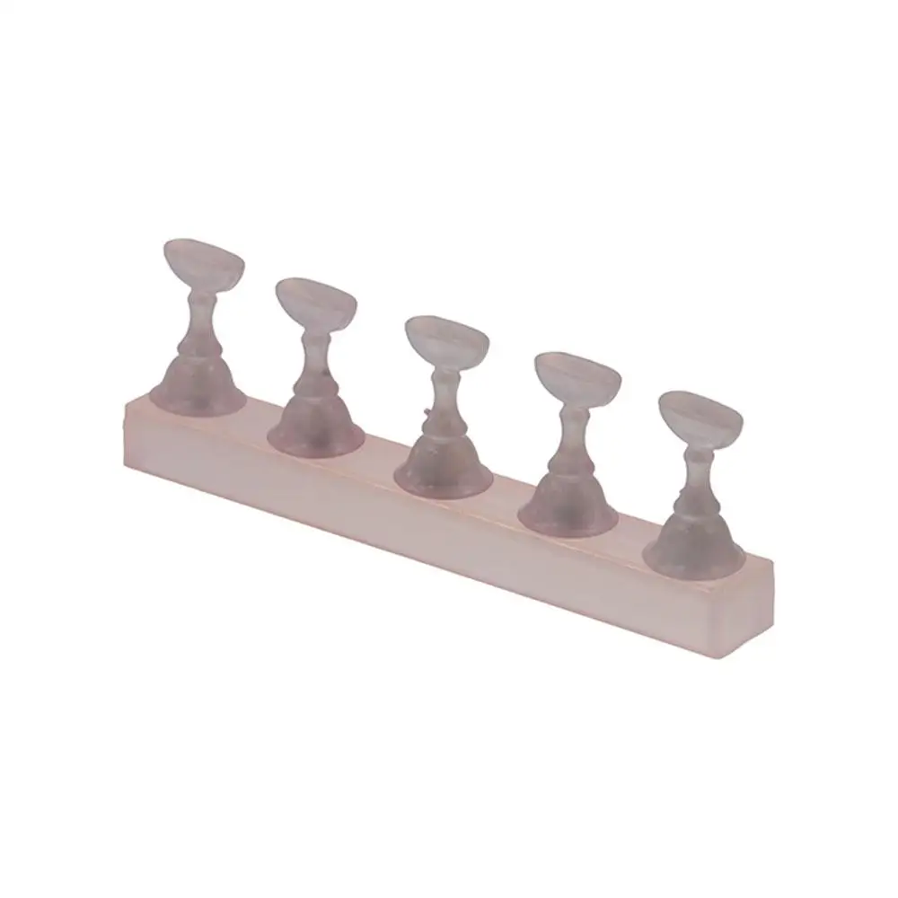 Manicure Tools Nail Art Training False Nail Tip Holder Nail Display Stand Nail Art Practice Stands Nail Display Chess Board