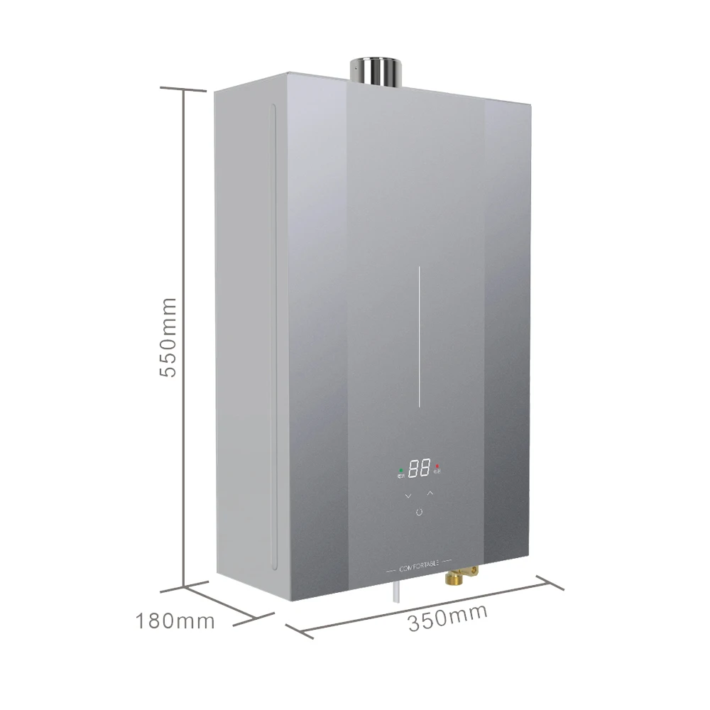 

Tankless Gas Water Heater Whole House for Domestic Hot Water Multiple Capacity Household Gas Water Heater