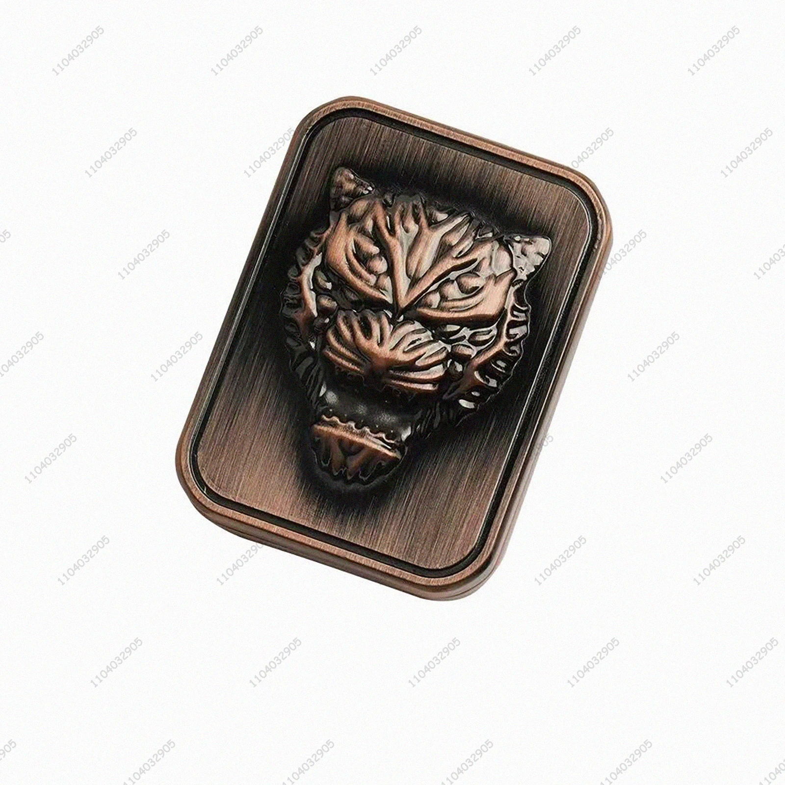 Metalowy slider EDC Poker Fidget Push Card Joker King Slap Plate Fidget Spinner Gadżet Antystresowy Przeciw Niepokojeniu Prezent