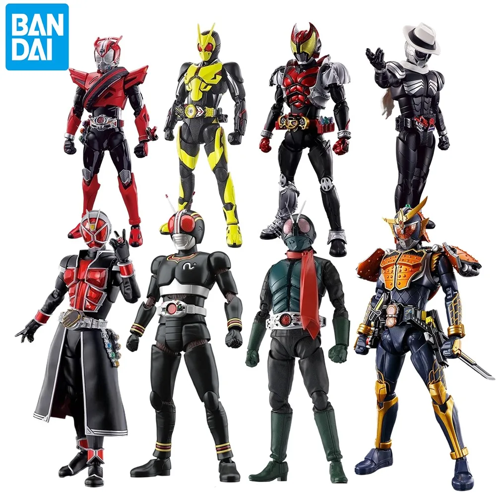

Bandai Kamen Rider Model Kit FRS Zero One Rising Hopper Kiva Gaim Orange Arms Drive Wizard Skull Action Figure Anime Figures
