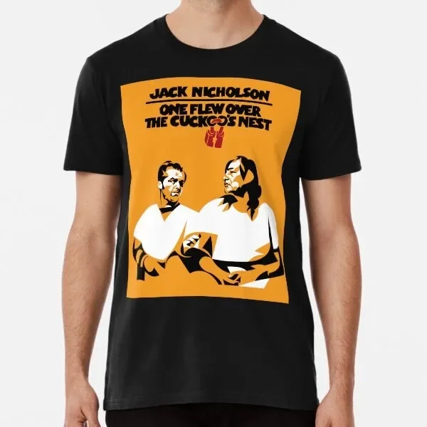 One flew over the cuckoo's nest Shi Made in Australia Mens Tshirt S to 2XL