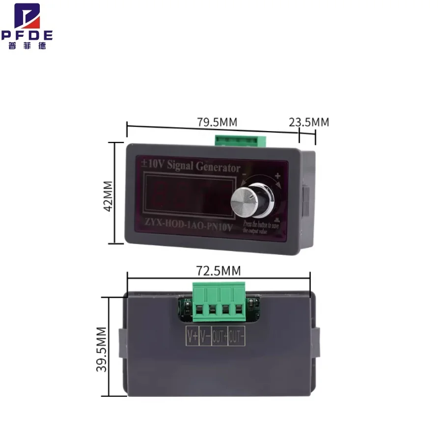 Analog Digital Display Controller Servo Motor Drive Forward-Reverse Speed Regulator 0-10V Signal Generator Transmission
