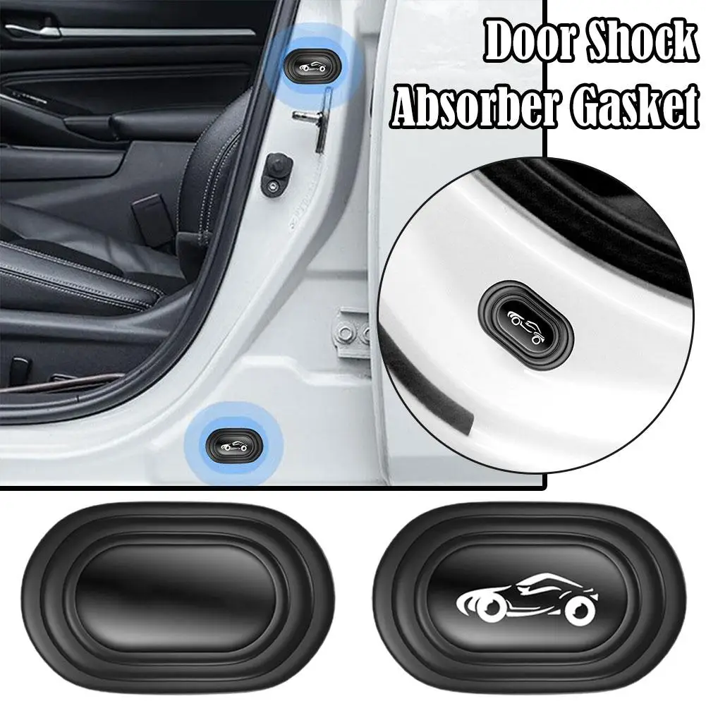 

Door Shock Absorber Gasket Silicone Door Buffer Bumper Rubber Sound Universal Anti-collision Gasket Sticker Pad Auto Absorb Z6A2