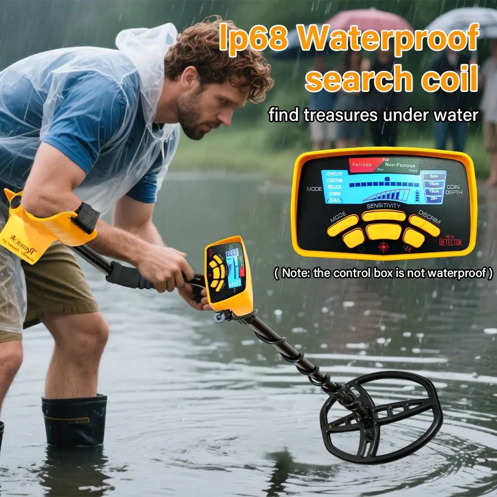 Metalldetektor mit hoher Empfindlichkeit, Goldgräber, professioneller Schatzsucher, Erkennungsausrüstung, Schmuck/Münzen/Gold