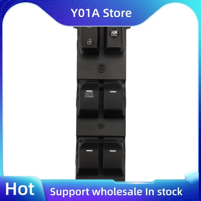 Y01A جديد السيارات أسفل مفتاح التحكم في نافذة الطاقة زر المنظم الرئيسي 93570-B2010CA 93570B2000CA لكيا سول 2014-2019