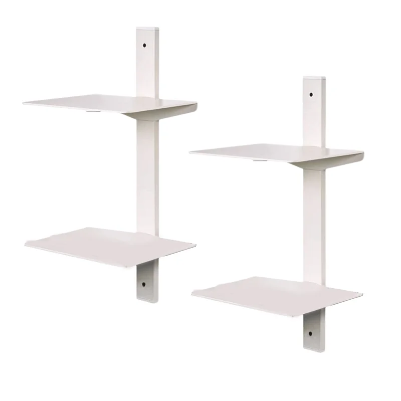 

A33R-2Pcs Плавающие книжные полки для настенной книжной полки Подвесные книжные полки для домашнего офиса для спальни, гостиной, офиса