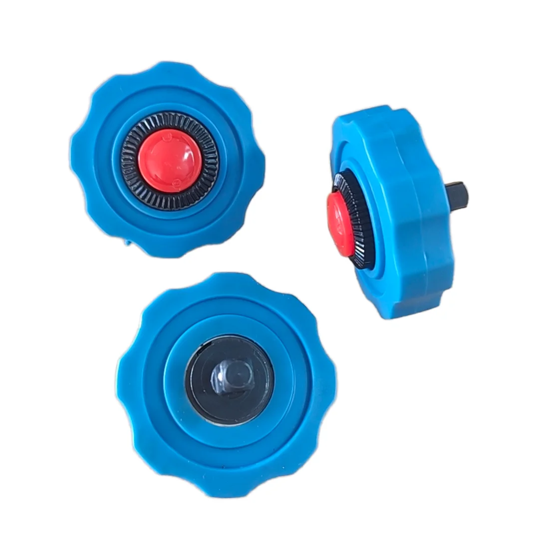 1/4 Zoll 72 Zähne blauer Mini-Ratschen-Steckschlüssel Palm Finger wendbar