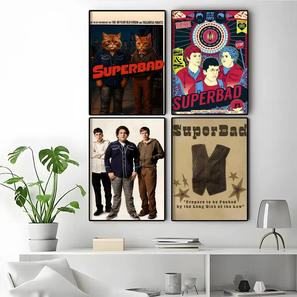 Movie S-Superbad New Year Gift Idea Interior Trending Home Decor Poster
