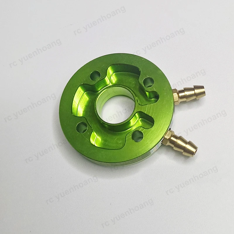 1PCS RC Model Boat Level 21-25 Methanol Engine Modified Water-cooling Cover Mounting Hole Distance 19x19mm 3.5CC Water Cap