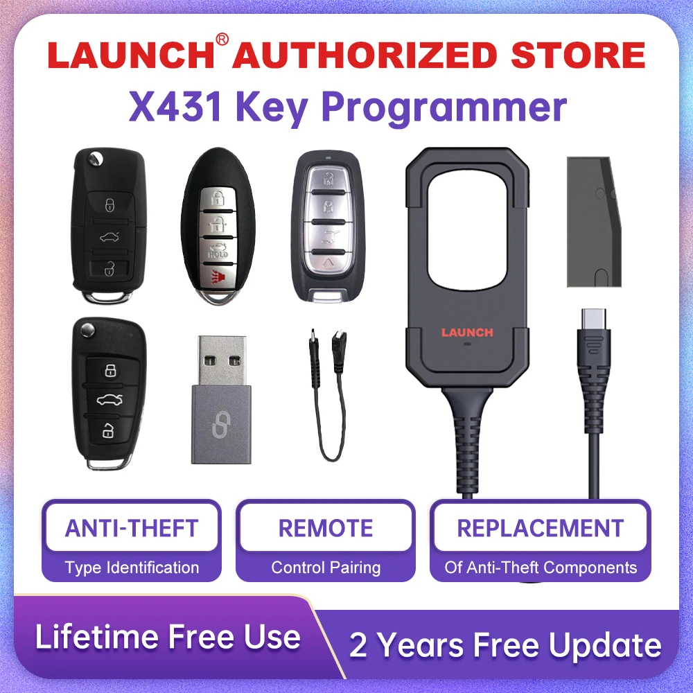 LAUNCH X431 Key Programmer: Real-World Performance for Immobilizer Chip & Smart Key Reprogramming
